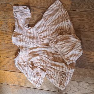 12 month Edgehill collection checkered dress